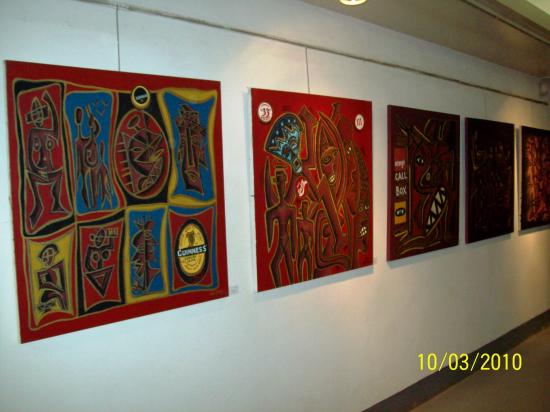 Expo de Koko au CCF de Yaoundé